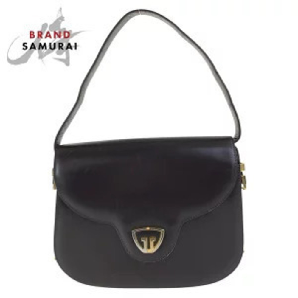 Gucci Dark Brown Leather Handbag